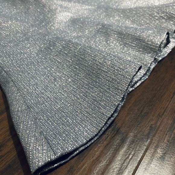 ASO RARE Lorelai Gilmore Girls Ice Blue Sparkly Formal Dress Vintage Y2K 00s - Picture 6 of 16